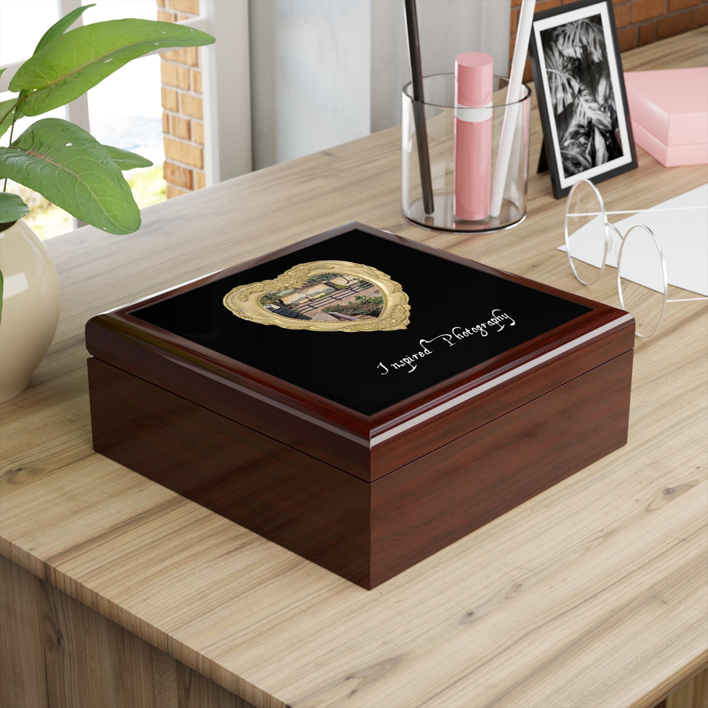 Elegant Jewelry Box,Personalized Keepsake Organizer, Wedding Gift, Home Decor, Inspired Photography